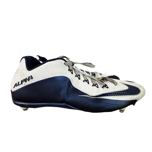 Nike Other - Nike Alpha Pro 2 3/4 TD Football‎ Cleats Mens Size 15 Blue White 719935-144